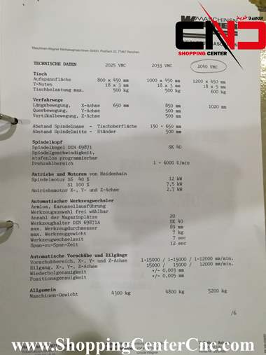 فرز سی ان سی سه محور Chevalier 2040 vmc ساخت تایوان